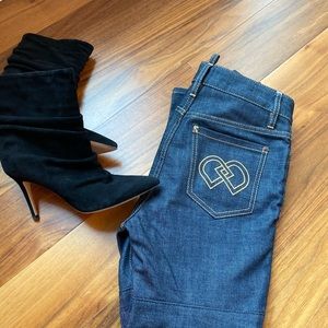 DSQUARED Dark Blue Skinny Jeans